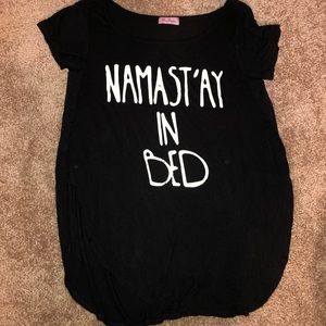 Namast’ay in bed soft shirt